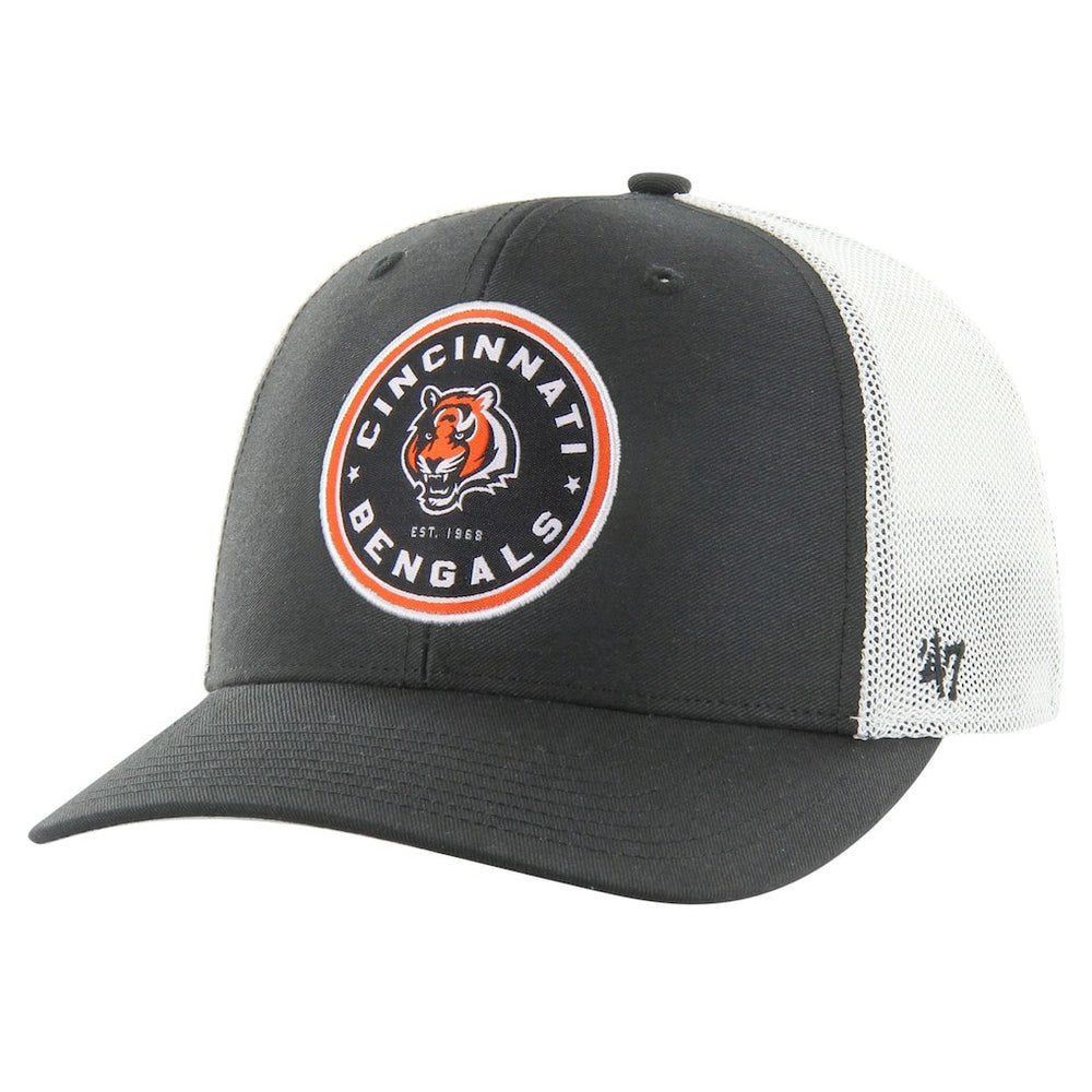 Cincinnati Bengals '47 Disclose Trophy Stretch Fit Hat Black | 47 brand