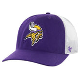 Minnesota Vikings '47 Team Unstructured Trucker Adjustable Hat Purple/White | 47 brand