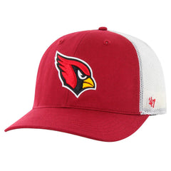 Arizona Cardinals '47 Team Unstructured Trucker Adjustable Hat Cardinal/White | 47 brand