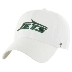 New York Jets '47 Clean Up Adjustable Hat White | 47 brand