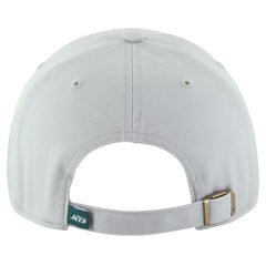New York Jets '47 Team Clean Up Adjustable Hat Gray | 47 brand