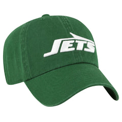 New York Jets '47 Clean Up Team Script Adjustable Hat Green | 47 brand