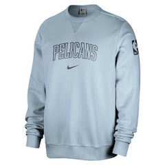 New Orleans Pelicans Courtside Standard Issue Performance Pullover Sweatshirt Light Blue - NBA