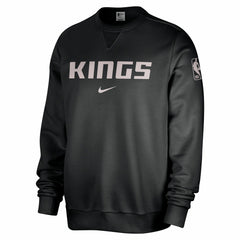 Sacramento Kings Courtside Standard Issue Performance Pullover Sweatshirt Black - NBA
