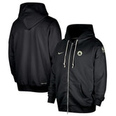 Boston Celtics Authentic Standard Issue Full-Zip Hoodie Jacket Black - NBA