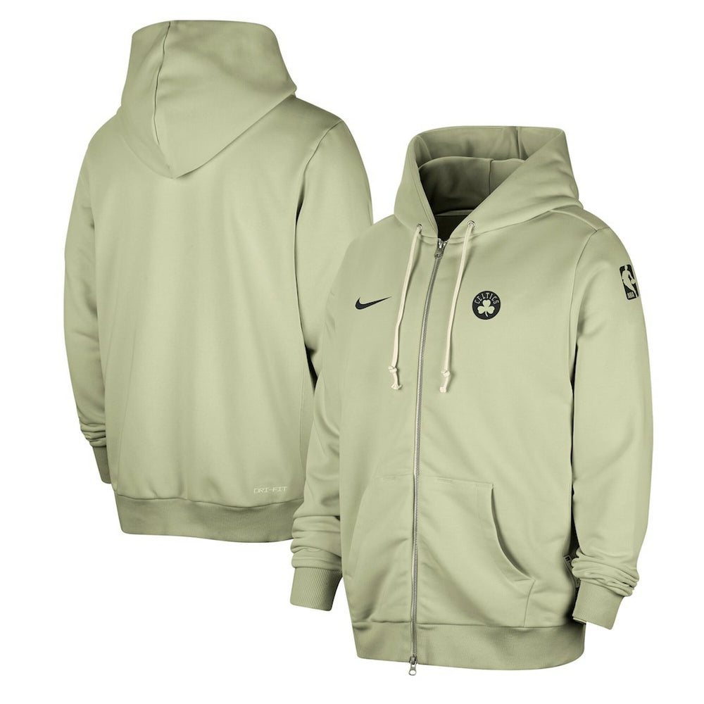Boston Celtics Authentic Standard Issue Full-Zip Hoodie Jacket Green - NBA