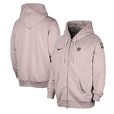 Sacramento Kings Authentic Standard Issue Full-Zip Hoodie Jacket Purple - NBA