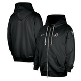 Phoenix Suns Authentic Standard Issue Full-Zip Hoodie Jacket Black - NBA