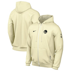 Golden State Warriors Authentic Standard Issue Full-Zip Hoodie Jacket Gray - NBA