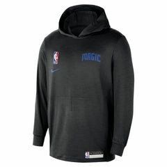 Orlando Magic 2024/25 On-Court Authentic Practice Yoga Restore Lightweight Pullover Hoodie Black - NBA