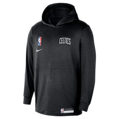Boston Celtics 2024/25 On-Court Authentic Practice Yoga Restore Lightweight Pullover Hoodie Black - NBA