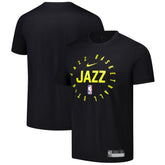 Utah Jazz 2024/25 Legend On-Court Practice Performance T-Shirt Black - NBA