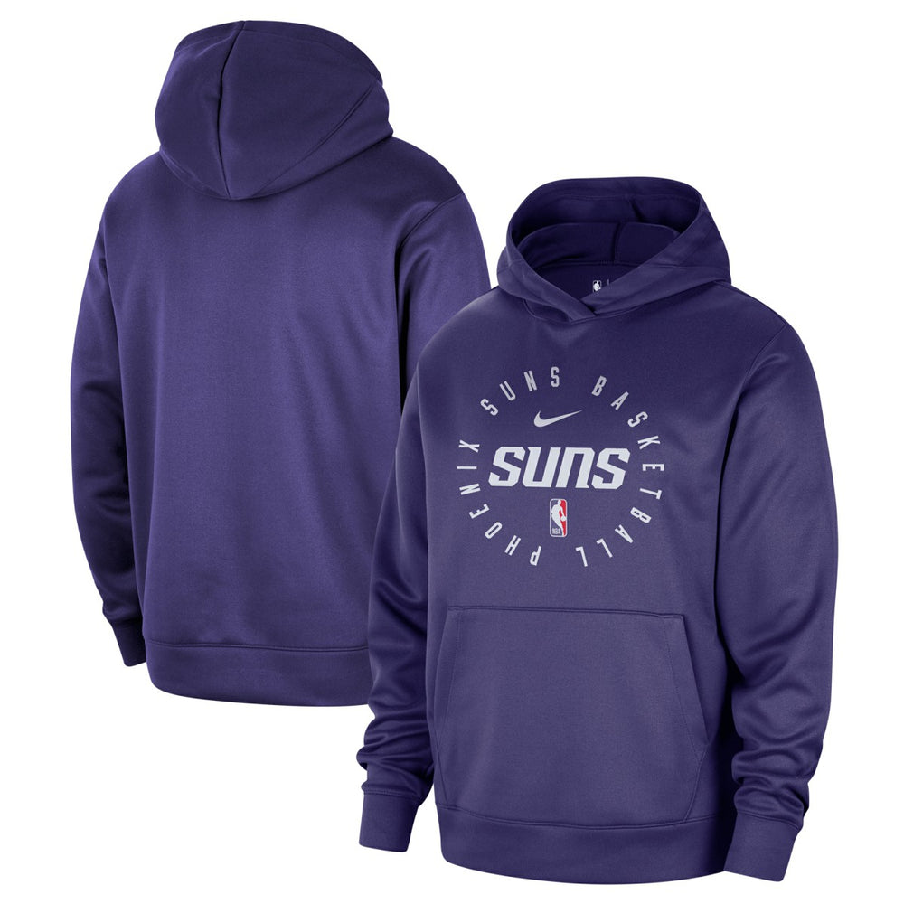 Phoenix Suns 2024/25 Spotlight On-Court Practice Performance Pullover Hoodie Purple - NBA