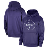 Phoenix Suns 2024/25 Spotlight On-Court Practice Performance Pullover Hoodie Purple - NBA