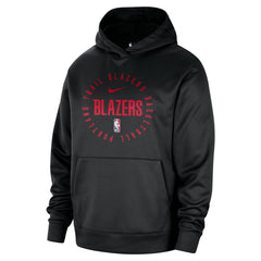 Portland Trail Blazers 2024/25 Spotlight On-Court Practice Performance Pullover Hoodie Black - NBA