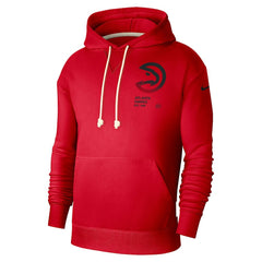 Atlanta Hawks Courtside Standard Issue Premium Performance Pullover Hoodie Red - NBA