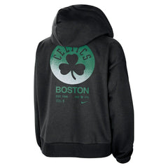 Boston Celtics Women's Courtside Standard Issue Performance Pullover Hoodie Black - NBA