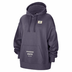 Phoenix Suns Jordan Brand Women's Courtside Statement Edition Oversized Pullover Hoodie Purple - NBA