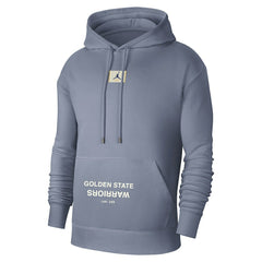 Golden State Warriors Jordan Brand Courtside Statement Edition Pullover Hoodie Gray - NBA