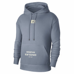Memphis Grizzlies Jordan Brand Courtside Statement Edition Pullover Hoodie Gray - NBA
