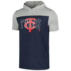 Minnesota Twins New Era Active Brushed Hoodie T-Shirt - MLB