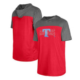 Texas Rangers New Era Active Brushed Hoodie T-Shirt - MLB