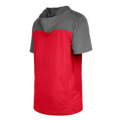 Texas Rangers New Era Active Brushed Hoodie T-Shirt - MLB