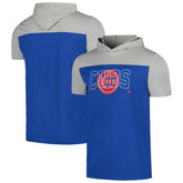 Chicago Cubs New Era Active Brushed Hoodie T-Shirt - MLB