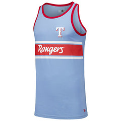 Texas Rangers New Era Jersey Ringer Tank Top - MLB