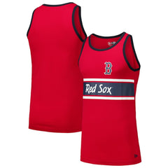 Boston Red Sox New Era Jersey Ringer Tank Top - MLB