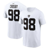 Maxx Crosby Las Vegas Raiders Player Name & Number T-Shirt White | Nike for Sale
