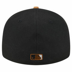 Chicago White Sox New Era Team Suede Visor Low Profile 59FIFTY Fitted Hat - MLB