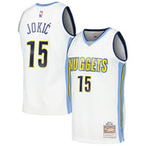 Nikola Jokic Denver Nuggets 2016/17 Throwback Swingman Jersey White - NBA
