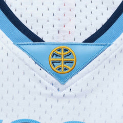 Nikola Jokic Denver Nuggets 2016/17 Throwback Swingman Jersey White - NBA