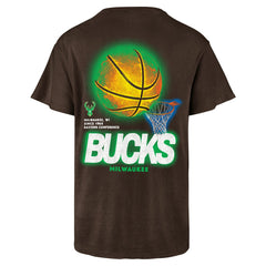 Milwaukee Bucks '47 Vintage Tubular Dagger Tradition Premium T-Shirt Brown - NBA
