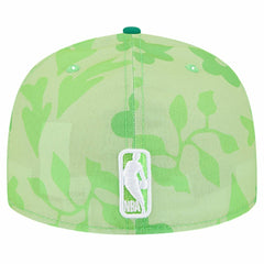 Boston Celtics Palm Fronds 2-Tone 59FIFTY Fitted Hat Kelly Green - NBA