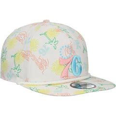 Philadelphia 76ers Palm Trees and Waves Golfer Adjustable Hat White - NBA