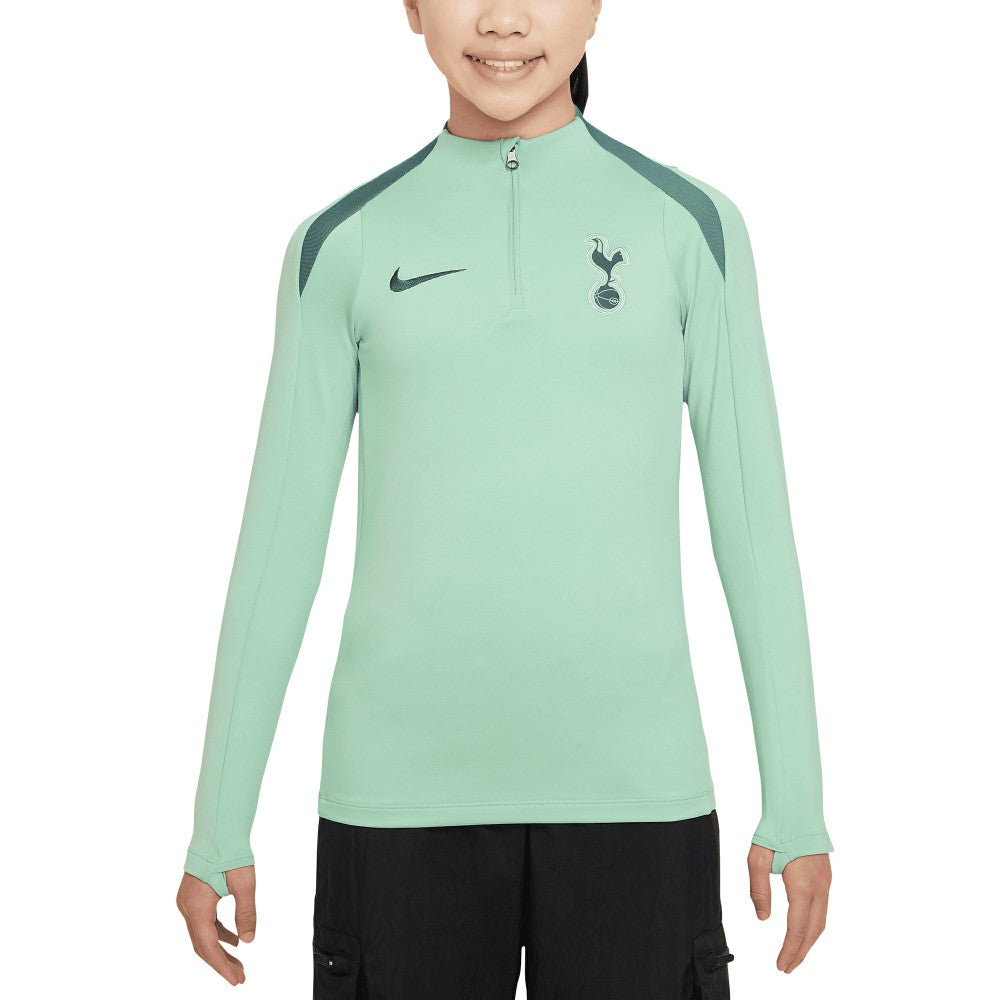Tottenham Hotspur Youth 2024/25 Third Strike Drill Performance Quarter-Zip Top Green | Nike Online