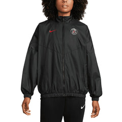 Paris Saint-Germain Women's Essential Windrunner Full-Zip Jacket Black | Nike cheap