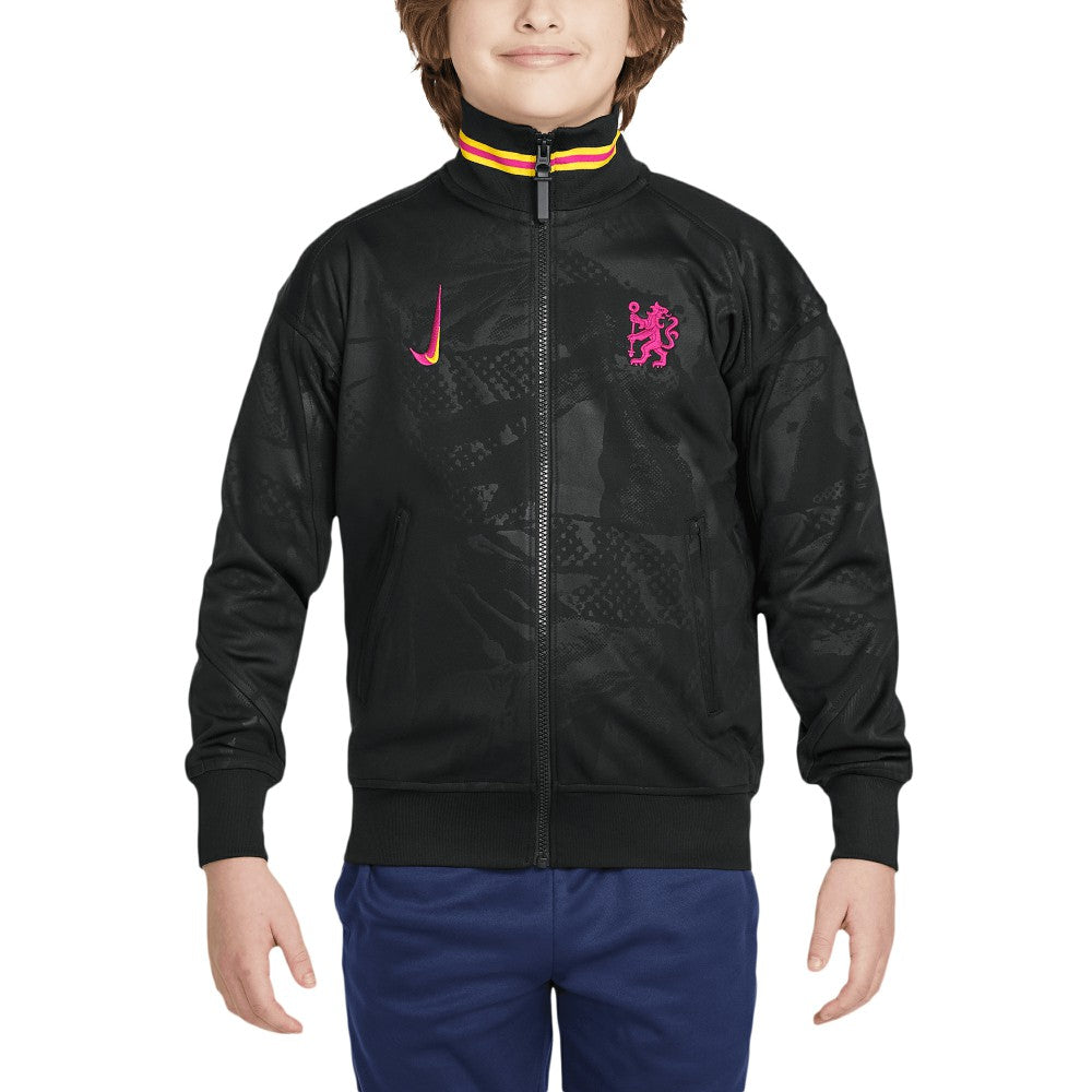 Chelsea Youth 2024/25 Third Academy Pro Anthem Full Zip Jacket Black | Nike