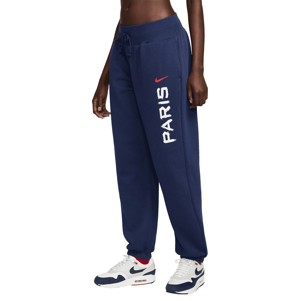 Paris Saint-Germain Women's Phoenix Fleece Pants Navy | Nike Sale