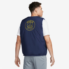 Paris Saint-Germain Club+ Winterized Reversible Full-Zip Vest Navy | Nike Online