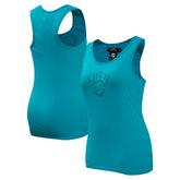 Miami Dolphins Pro Standard Women's Triple Tonal Racerback Tank Top Aqua | NFL