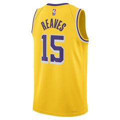 Austin Reaves Los Angeles Lakers Unisex Swingman Jersey Icon Edition Gold - NBA