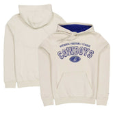 Dallas Cowboys New Era Historic 3rd Down Pullover Hoodie Cream | NFL