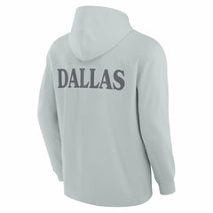Dallas Cowboys Elements Blaze Tri-Blend Long Sleeve Hoodie T-Shirt Gray | Fanatics