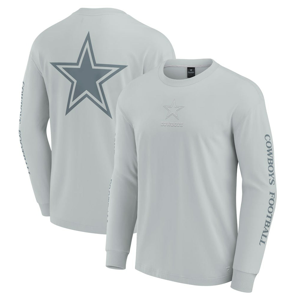 Dallas Cowboys Unisex Elements Strive Long Sleeve T-Shirt Gray | Fanatics