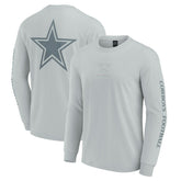 Dallas Cowboys Unisex Elements Strive Long Sleeve T-Shirt Gray | Fanatics