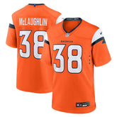Jaleel McLaughlin Denver Broncos Team Game Jersey Orange | Nike for Sale