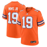 Marvin Mims Jr Denver Broncos Mile High Collection 1977 Throwback Player Game Jersey Orange | Nike for Sale